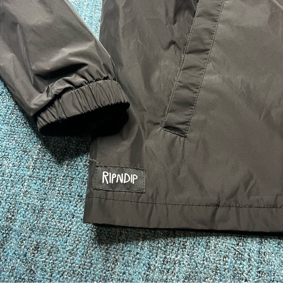 Rip n Dip Dead Roses Skeleton Jacket in Black - Picture 5 of 9